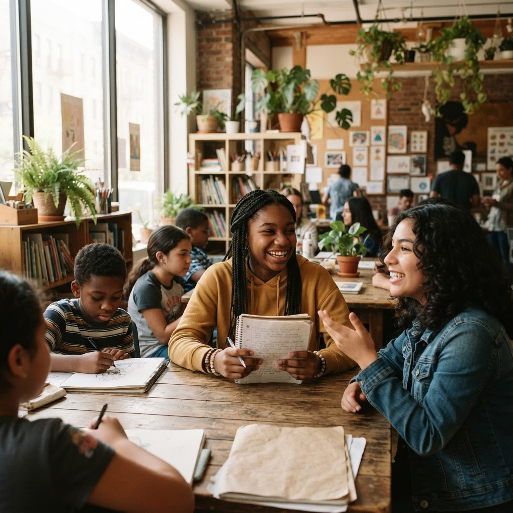Youth community learning and growth
